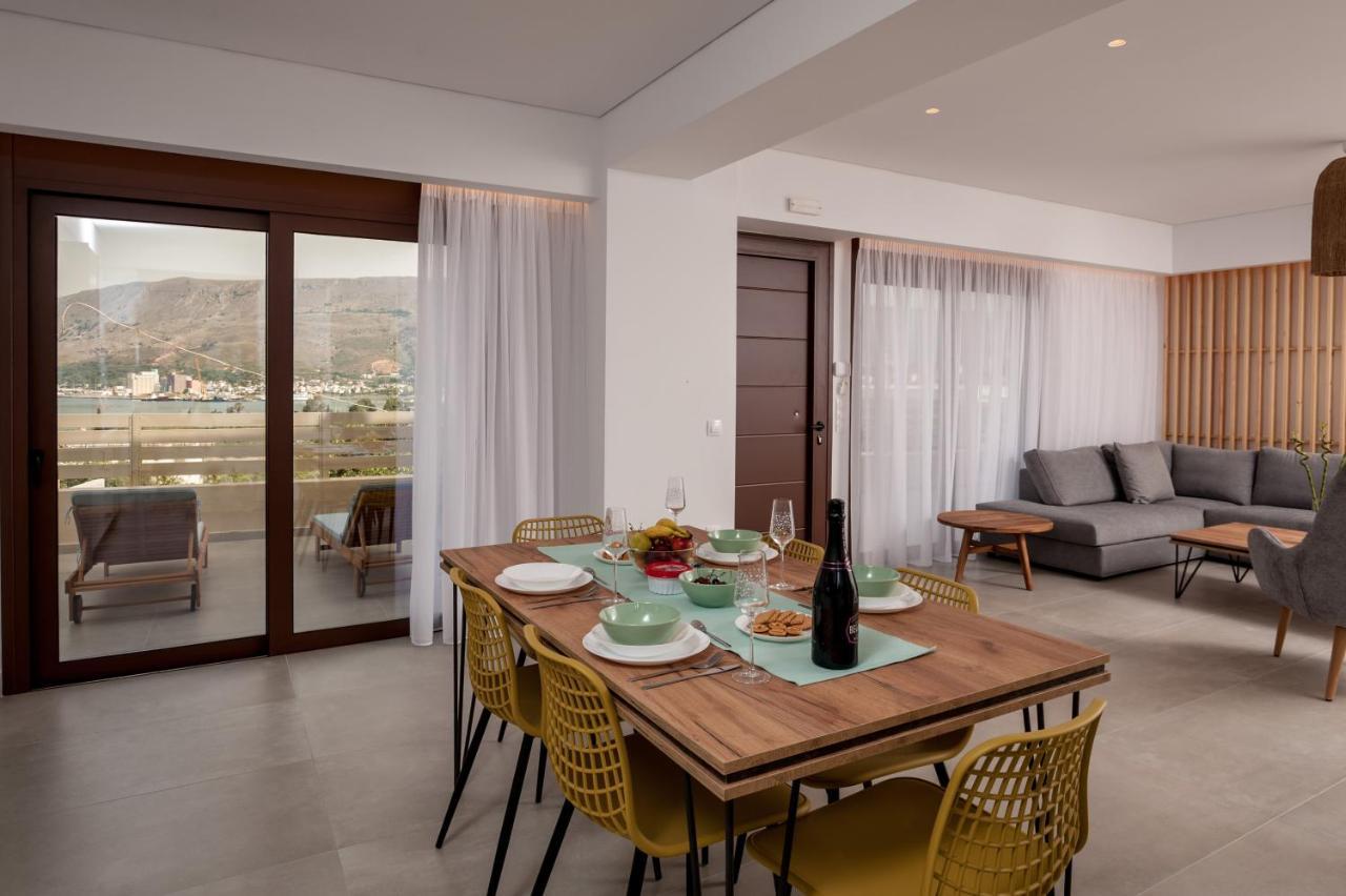 Thyme Sea View Apartments By 8Essentially Soúda Buitenkant foto